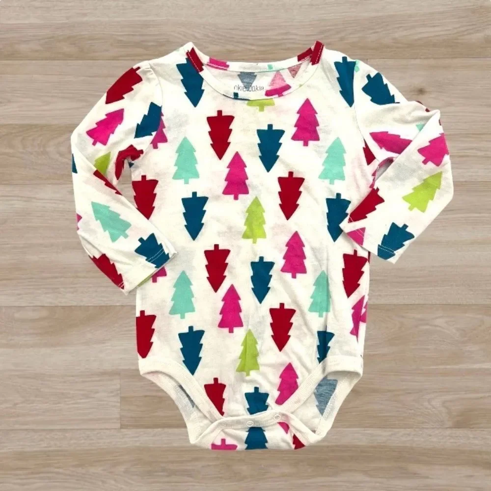 Okie Dokie Christmas Tree Matching Set 18 Months
